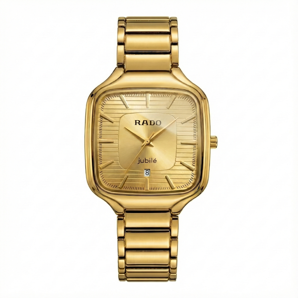 Rado Jubilé | Gold-Tone Square Case | Stainless Steel