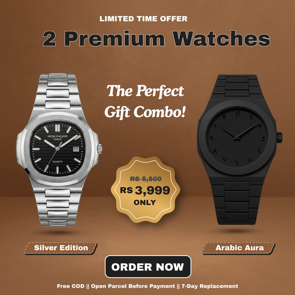 Patek Phillipe Nautilus 5811 + Black Aura watch Offer