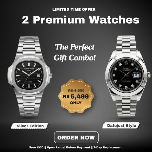 Rolex Datejust + Patek Philippe Nautilus